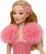Mattel Wicked Singing Glinda Fashion Doll & Accessories, Posable with Movie-Inspired Look & Removable Outfit, Sings “Popular”