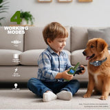Dog Training Collar with Remote, 2600FT Range, 4 Training Modes Beep, Shake, Safe Shock, LED Light, Rechargeable IPX7 Waterproof for All Breeds Sizes, with Three Receiver Collars for 3 Dogs