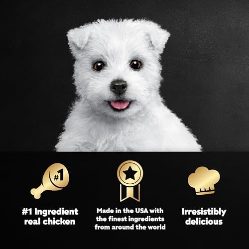 CESAR Puppy Wet Dog Food Classic Loaf in Sauce Chicken & Beef Recipe, (24) 3.5 oz. Easy Peel Trays