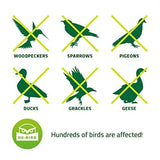 De-Bird Balloon Bird Repellent,3-Pk Fast and Effective Solution to Pest Problems, Scare Eyes Balloon to Scare Birds Away from Pool and Garden Crops