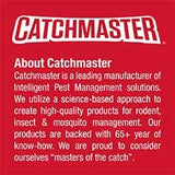 Catchmaster Reusable Fly Trap Outdoor Jar Refill 3-Pack Bait, Bug Catcher and Flying Insect Trap Natural Attractant Refill for Pest Control, Pet Safe, Bulk Fly Traps Bait Trap