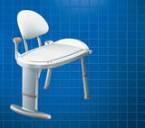 Moen Home Care Bath Safety Tub Transfer Bench, Shower Chair for Elderly and Disable with Adjustable Height, Handicap Accessories for Daily Living, DN7110
