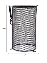 Arcadia Heat Lamp Safety Cage – Protective Mesh Cover for Reptile Heat Bulbs and Ceramic Emitters, Screw-In Metal Light Guard for Terrariums, Vivariums, Brooders, Enclosures, and Reptile Lamp Fixtures