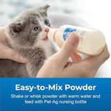 PetAg KMR Kitten Milk Replacer Powder - 6 oz - Powdered Kitten Formula with Prebiotics, Probiotics & Vitamins for Kittens Newborn to Six Weeks Old - Easy to Digest