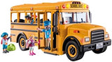 Playmobil School Bus with Accessories and 4 Figures