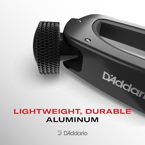 D’Addario Accessories Guitar Capo – Pro Plus Capo - Ideal for Acoustic, Electric, Classical, & 12-String Guitars - Silver