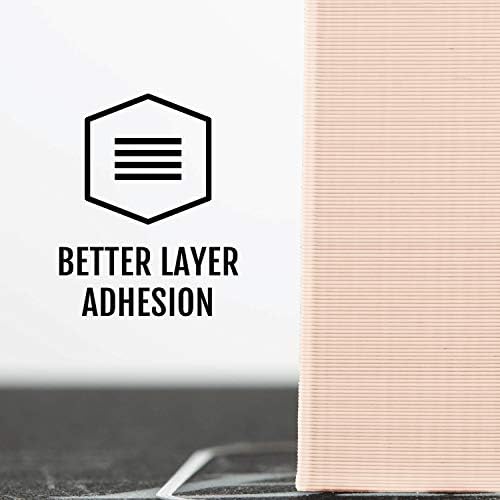 HATCHBOX PLA PRO+ 3D Printer Filament, Dimensional Accuracy +/- 0.03 mm, 1 kg Spool, 1.75 mm, Beige