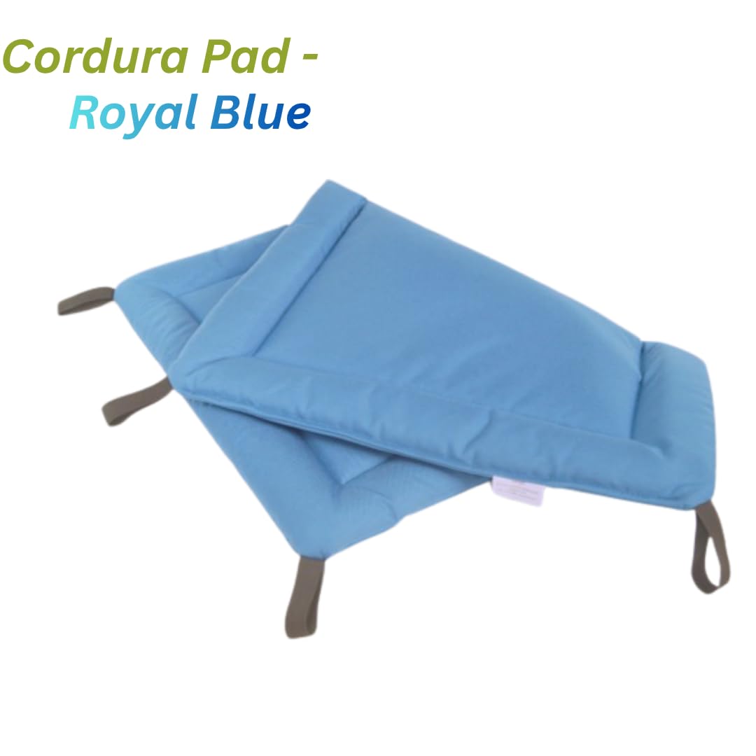 Kuranda Orthopedic Canvas Dog Bed Pad – Durable Cordura® Fabric with Quilted Padding - XX-Large - 50" x 36" - Royal Blue