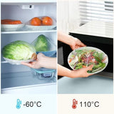 100pcs Plastic Bowl Covers Bread Proofing, Length 16.5" Diameters 10.5" Fits bowls under 10", Shower Caps Sourdough Bread Baking Supplies accessories, Sourdough Proofing Covers, BPA Free, Food Grade