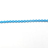 SNAWOP Dental Orthodontic Power Chain Multicolor Spool Elastic Rubber Bands for Teeth Braces (Short, Light Blue)