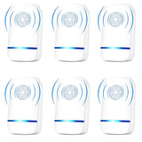 TIMIROYA Ultrasonic Pest Repeller Plug in, 6 Pack Indoor Pest Repeller for Insects Roaches Mouse Rodents Mosquitoes