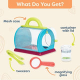 B. toys- Bug Bungalow- Bug Catching Kit- Sports & Outdoors- Insect Catching Set- Summer Toys- Educational & Developmental – 3 Years +