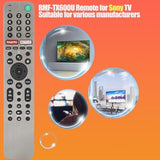 RMF-TX600U Voice Remote for Sony TV Remote Replacement, for Sony Remote/Sony Bravia TV Voice Remote, RMF-TX600U Voice Remote Control for Sony Smart TV XBR/KD/XR Series X75CH X750H A9S