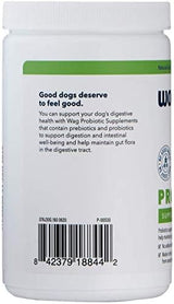 Amazon Brand - Wag Probiotic Supplement Chews for Dogs, Natural Duck Flavor, 160 count