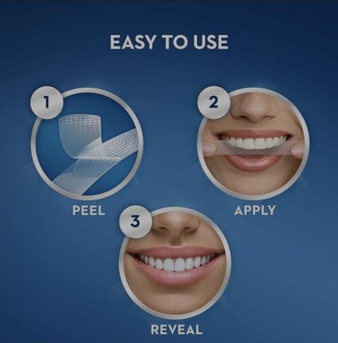 Crest 3D No Slip Whitestrips Professional Effects Teeth Whitening Kit 20 ea