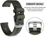 NotoCity Replacement Bands for Garmin Forerunner 245/55, Galaxy Watch 5/4, Vivoactive 3/5 - 20mm, Multiple Colors
