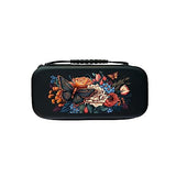 Flowers Switch Case For Nintendo Switch OLED/Switch LITE/Switch Accessories, Cute Carry Protective Bag, Travel Game Console Cases, Controller Hard Shell Holder 20 Cartridge Slot J69