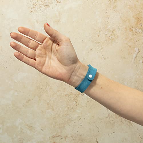 Cliganic Mosquito Repellent Microfiber Bracelets (20 Pack) - for Adults and Kids, DEET Free Wristbands