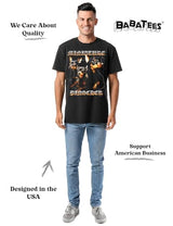 Alpha Dog Lovers Graphic Tee - Funny Dog Dad & Mom Designs, Heavy Metal Graphics (US, 3X-Large, Regular, Mini Pinscher C2)