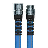 FITT HiFlo Water Hose 25ft, Multipurpose Garden Hose, Easy to Use and Long-lasting Performance, Light Blue