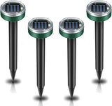 Mole Repellent for Lawns, Gopher Repellent Ultrasonic Solar Powered Waterproof Vole Repellent Gopher Repellent for Garden and Yard