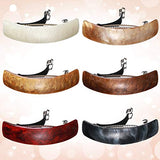 WILLBOND 6 Pcs Hair Barrettes for Women Hair Clips Womens Accessories Large French Pin Retro Clasp, 6 Colors(Classic Pattern)