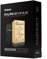 D'Addario Accessories Guitar Humidifier System - Humidipak Maintain Kit - Automatic Humidity Control System - Maintenance-Free, Two-Way Humidity Control System For Guitars