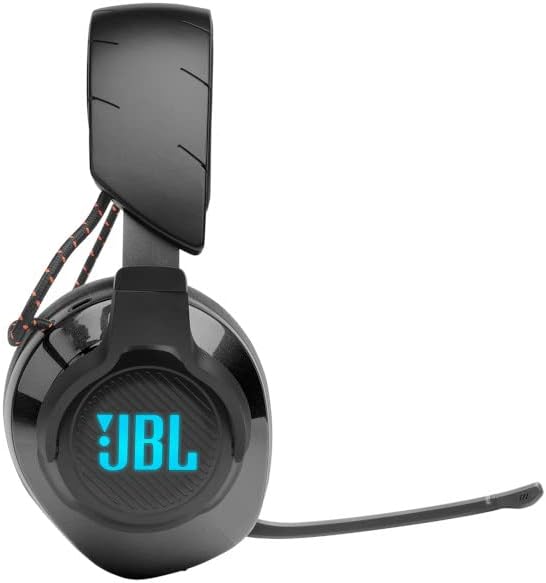 JBL Quantum 610 Wireless - Wireless Over-Ear Gaming Headset, QuantumSURROUND, 2.4GHz Wireless, 40 Hours of Wireless Battery Life, Game-Chat dial, flip-up Boom Microphone (Black)