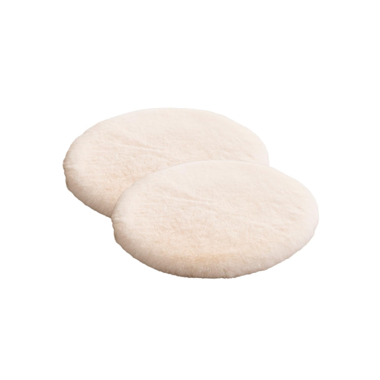 SHENGOCASE Pet Bed Cushion Pad, Faux Fur Dog Cat Pillow, Crate Mat, 20 inches, 2-Pack