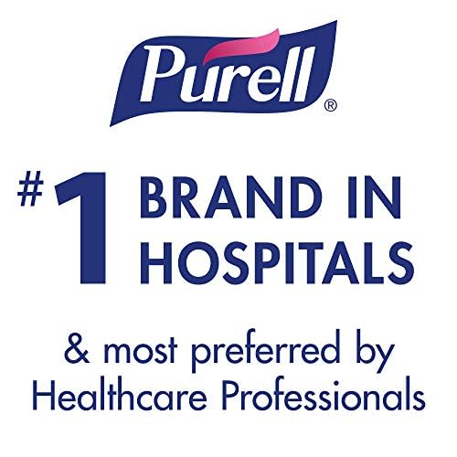 Purell Advanced Hand Sanitizer Refreshing Gel, Clean Scent, 1 Fl Oz Travel Size Flip-Cap Bottle with Display Bowl (Pack of 36), 3901-36-BWL