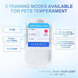 SEERWAY Scat Pet Shock Mat 2 Pieces with Tester, Shock Pad for Dog and Cat Training Indoor, Electric Repellent Mat Keeps Pet Off Couch, Sofa, Countertop, 3 Modes, 2 Pieces Same Size, Battery Operated