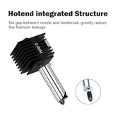 2 Pack A1 Mini/A1 Hotend Print Head Hot End Kit Extruder Upgrade High-Temperature 0.4MM Hardened Steel Nozzle Replacement with 4PCS Silicone Cover Sock for Bambu Lab 3D Printer Accessories