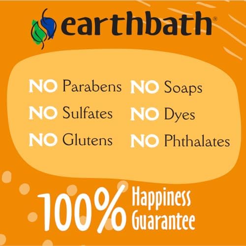 earthbath, Green Tea & Awapuhi Grooming Wipes - Dog Wipes for Paws and Butt, Best Pet Wipes for Dogs & Cats, Made in USA, Cruelty-Free Dog Cleaning Wipes, Removes Dirt & Dander - 100 Count (2 Pack)