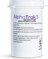 AlphaTrak 3 Test Strips for Use with AT3 Blood Glucose Monitoring System for Cats, Dogs, and Horses, 50 Count