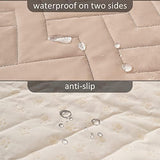 fuguitex Waterproof Dog Bed Cover Couch Cover for Pet Anti-Slip Cat Mat Pet Pad Blanket for Sofa Chair Recliner Bed Furniture Protrctor