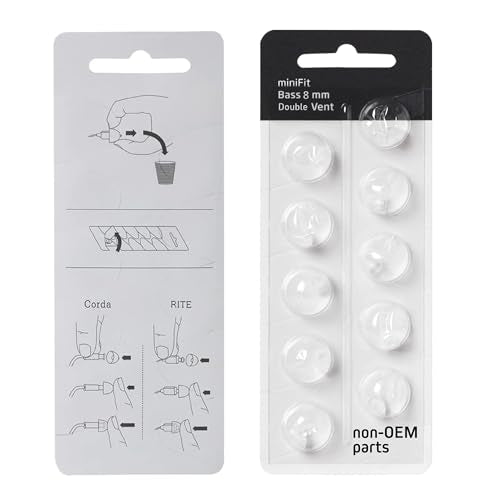 Minifit 8mm Double Bass Domes (2 Pack) Replacement Domes