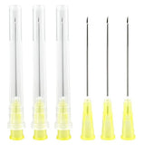 100 PCS 20Ga Dispensing Needle,Individual Package of Injection Syringe Accessories with Luer Lock,Suitable for Refilling Liquid, Inks,Livestock and Industry(1inch/25mm)