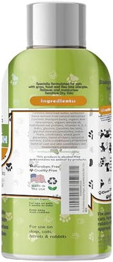 Oatmeal Dog Shampoo & Conditioner 17oz [USA] 5 in 1 Plant-Based Organic Sulfate-Free Soap-Free-Tearless Moisturizer for Dandruff Allergies & Itchy Dry Sensitive Skin-Puppy Grooming [Pro Pet Works]
