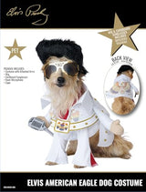 Elvis Presley, American Eagle Costume, X-Small for Teacup Sized Dogs