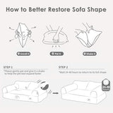 Hollypet Fluffy Plush Dog Cat Pet Couch Soft Calming Sofa Beds for Medium Small Cats and Dogs, Light Gray