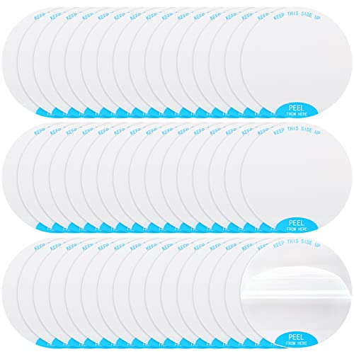 48 Pcs Fly Trap Refill Glue Boards for Mosquito Zapper 3.4" Indoor Insect Trap Refills Glue Pads Flea Trap Replacement Sticky Pads for Mosquitoes Lamp Compatible with 3.4" Katchy Duo Mosquito Killer
