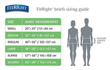 Medline FitRight OptiFit Ultra Adult Diapers, Disposable Incontinence Briefs with Tabs, Heavy Absorbency, XX-Large, 60"-69", 20 Count
