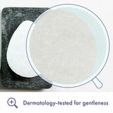 Buf-Puf Facial Sponge, Dermatologist Developed, Removes Deep Down Dirt & Makeup That Causes Breakouts and Blackheads, Reusable, Exfoliating, White, 2 Count
