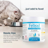 Felisyl L-Lysine Granules for Cats 100g (3.5 oz, 310 Servings) – Supports Immune, Respiratory, and Eye Health. Eases Sneezing, Runny Nose, and Watery Eyes. Tasty Salmon Flavor - Made in The USA