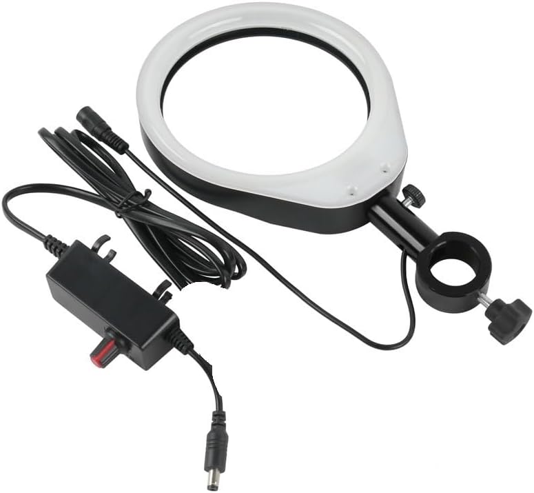 Microscope Accessories Kit 80 48 38 LED Adjustable Ring Light for USB Microscope Camera Microscope Slides (Color : 48 SMD)