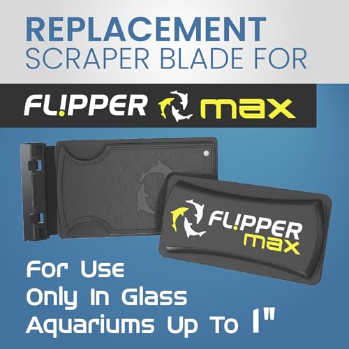 FL!PPER Flipper Max Aquarium Algae Scraper Replacement Blades for Fish Tank Cleaning Kits