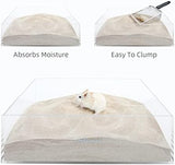 Niteangel Hamster Desert Bath Sand | No-Dust Bath or Potty Litter for Hamsters, Chinchillas, Gerbils, Mice, Degus and Other Small Pets (2.5LB, Desert Sand & Zeolite Particles)