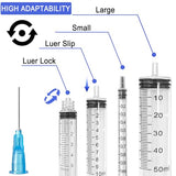 100PCS 23 Gauge 5/8 inch Lab Dispensing Accessories, Refilling Inks,Individually Packaged