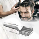 2pcs Blend Friend Fade Comb - Professional Barber Comb，Home Barber Comb, Blend Hair at Home like a Barbershop, Compatible with all Hair Clippers Men, Barber Accessories