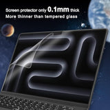 2 Pack Screen Protector for 2024 MacBook Pro 14 inches M4 Chip A3112 A3185 A3401 Clear High Definition Anti Scratch 5H Hardness Filter Laptop Protector Accessories